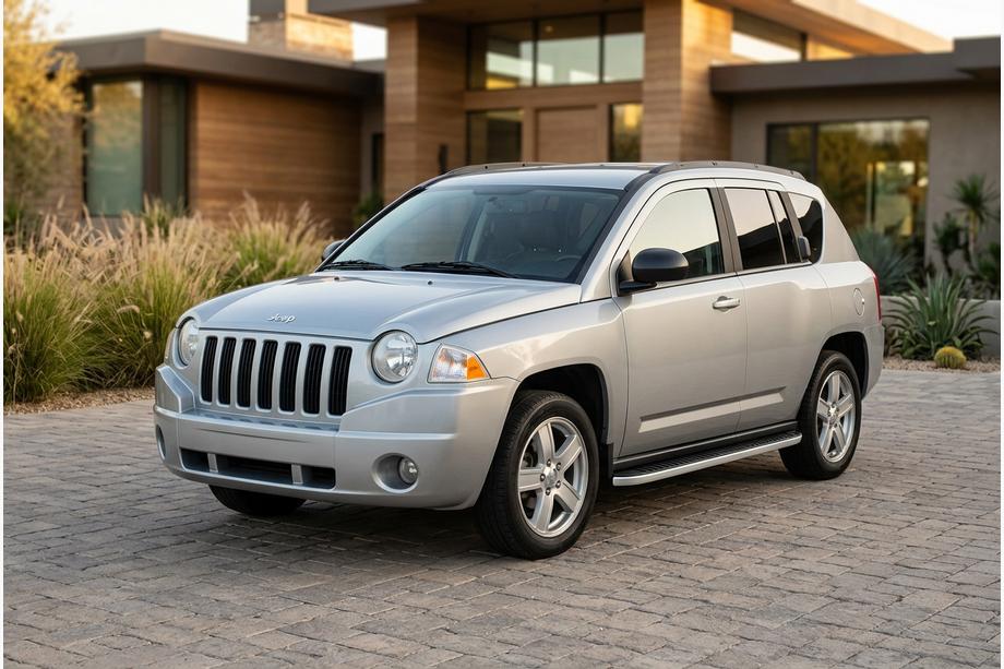 Jeep Compass 2006–2016 Sānu pakāpieni Tayga Grey (2 gab., alumīnijs) Image