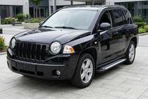 Jeep Compass 2006–2016 Sānu sliekšņi Line (2 gab., alumīnijs) foto 1