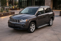 Jeep Compass 2006–2016 Sānu pakāpieni Rainbow (2 gab., alumīnijs) foto 1