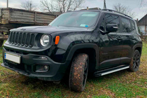 Jeep Renegade 2014– Sānu sliekšņi Maya V1 (2 gab., alumīnijs) foto 1