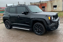 Jeep Renegade 2014– Sānu sliekšņi Maya V1 (2 gab., alumīnijs) foto 3