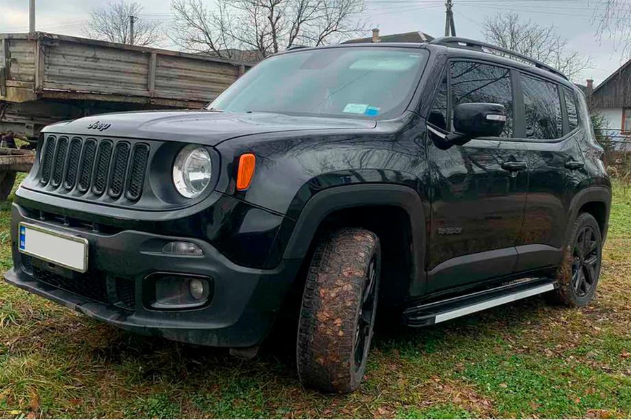 Jeep Renegade 2014– Sānu sliekšņi Maya V1 (2 gab., alumīnijs) Image