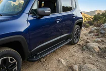 Jeep Renegade 2014– Sānu pakāpieni RedLine Black (2 gab., alumīnijs) foto 1
