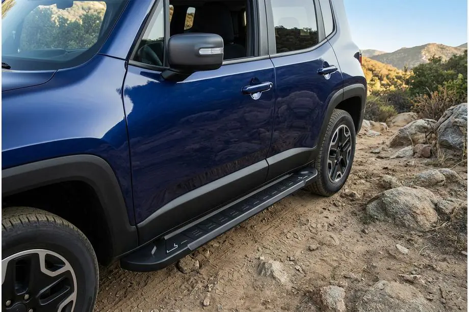 Jeep Renegade 2014– Sānu pakāpieni RedLine Black (2 gab., alumīnijs) Image