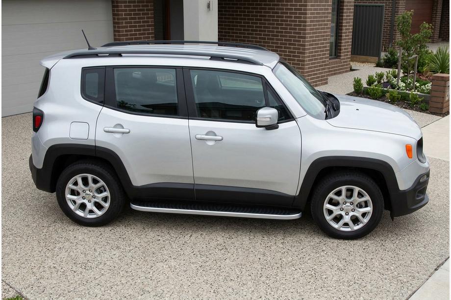 Jeep Renegade 2014– Sānu pakāpieni Tayga Grey (2 gab., alumīnijs) Image