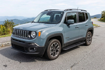 Jeep Renegade 2014– Sānu pakāpieni Bosphorus Black (2 gab., alumīnijs) foto 1