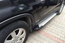 Kia Sorento II XM 2009–2014 Sānu pakāpieni Allmond Grey (2 gab., alumīnija) foto 3