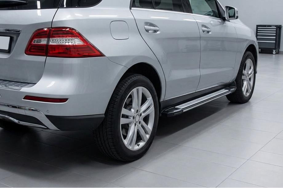 Mercedes GLE/ML class W166 2011–2018 Sānu pakāpieni Rainbow (2 gab., alumīnijs) Image