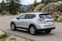 Nissan X-trail T32/Rogue 2014–2021 Sānu pakāpieni Allmond Grey (2 gab., alumīnijs) foto 1