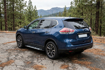 Nissan X-trail T32/Rogue 2014–2021 Sānu sliekšņi Sunrise (2 gab., alumīnijs) foto 1