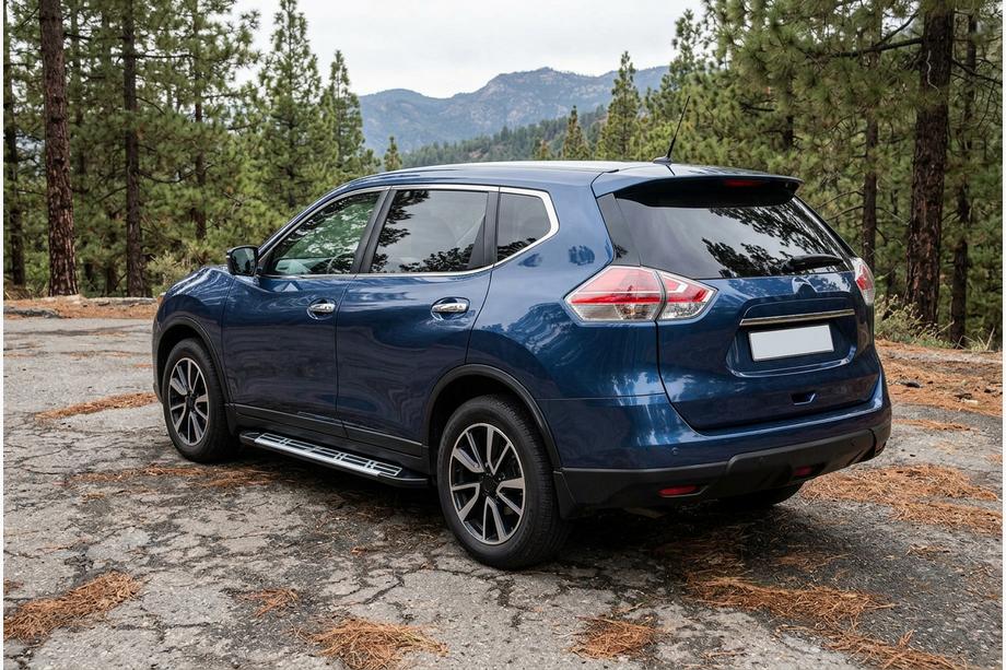 Nissan X-trail T32/Rogue 2014–2021 Sānu sliekšņi Sunrise (2 gab., alumīnijs) Image