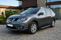 Nissan X-trail T32/Rogue 2014–2021 Sānu pakāpieni RedLine V1 (2 gab., alumīnijs) foto 1