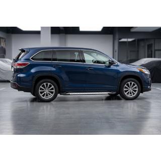 Sānu sliekšņi Line (2 gab., alumīnijs) Toyota Highlander 2013–2019 foto 1