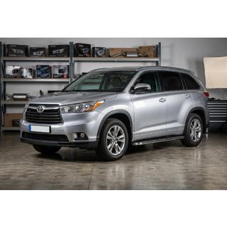 Sānu pakāpieni Maydos V1 (2 gab., alumīnijs / nerūsējošais tērauds) Toyota Highlander 2013–2019 foto 1