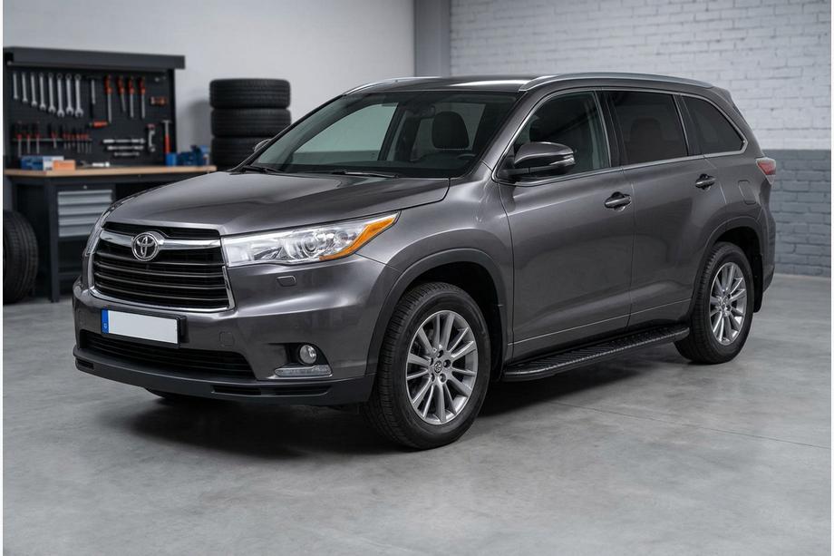 Toyota Highlander 2013–2019 Sānu pakāpieni Bosphorus Black (2 gab., alumīnijs) Image