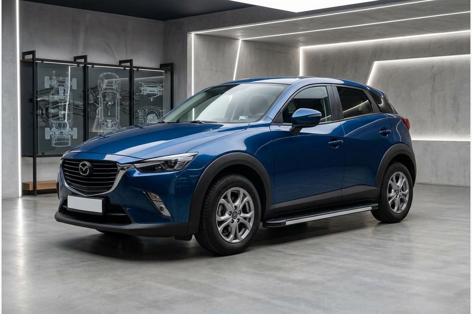 Mazda CX-3 2015– Sānu sliekšņi Maya V1 (2 gab., alumīnijs) Image