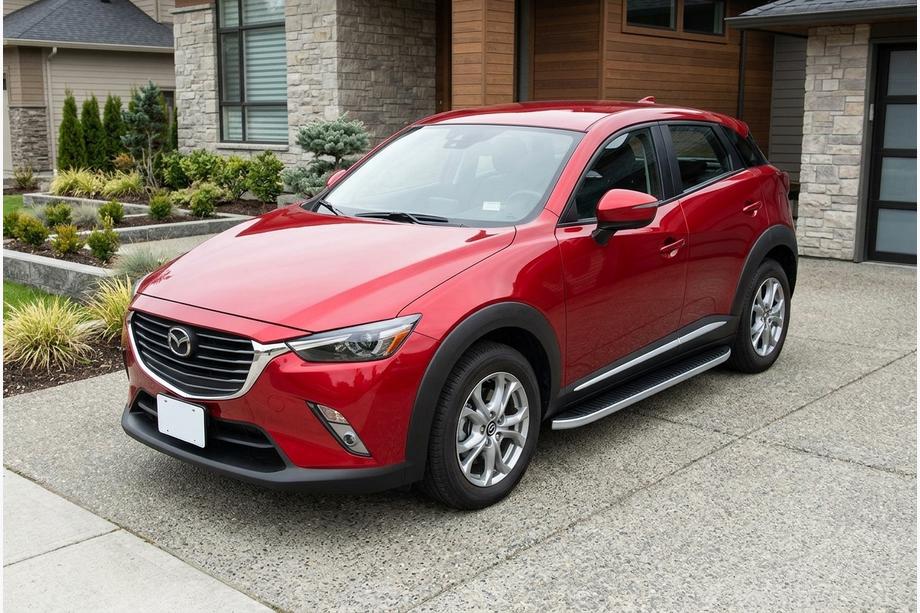 Mazda CX-3 2015– Sānu pakāpieni Tayga Grey (2 gab., alumīnijs) Foto 1