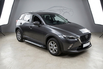Mazda CX-3 2015– Sānu sliekšņi Line (2 gab., alumīnijs) foto 1