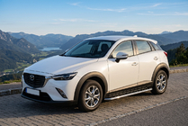 Mazda CX-3 2015– Sānu pakāpieni Maydos V1 (2 gab., alumīnijs / nerūsējošais tērauds) foto 1