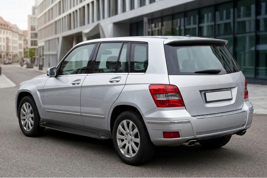 Mercedes GLK class X204 2008–2015 Sānu pakāpieni Allmond Black (2 gab., alumīnijs) Image