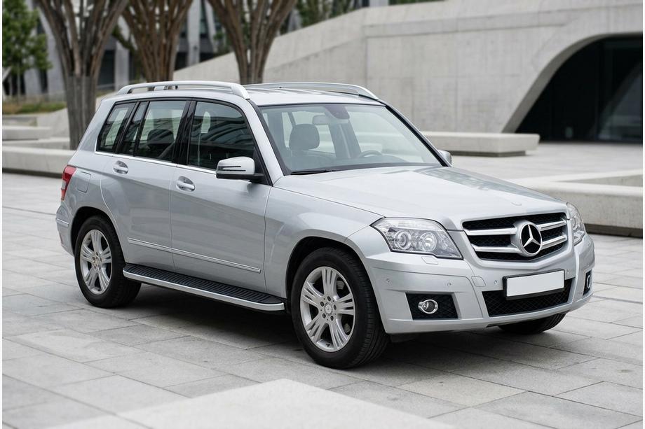 Mercedes GLK class X204 2008–2015 Sānu pakāpieni Tayga Grey (2 gab., alumīnijs) Foto 1