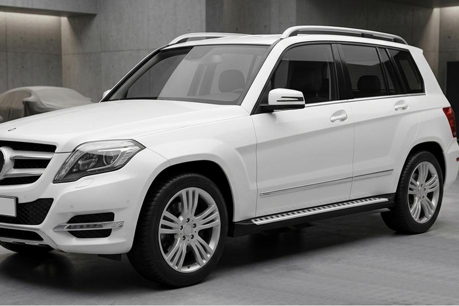 Mercedes GLK class X204 2008–2015 Sānu sliekšņi Line (2 gab., alumīnijs) Image