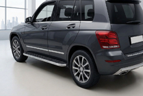 Mercedes GLK class X204 2008–2015 Sānu pakāpieni Maydos V1 (2 gab., alumīnijs / nerūsējošais tērauds) foto 1