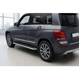 Sānu pakāpieni Maydos V1 (2 gab., alumīnijs / nerūsējošais tērauds) Mercedes GLK class X204 2008–2015 foto 1