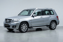 Mercedes GLK class X204 2008–2015 Sānu pakāpieni Rainbow (2 gab., alumīnijs) foto 1