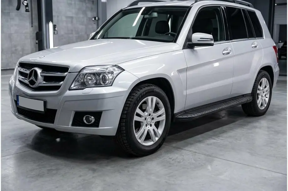 Mercedes GLK class X204 2008–2015 Sānu pakāpieni Bosphorus Black (2 gab., alumīnijs) Image