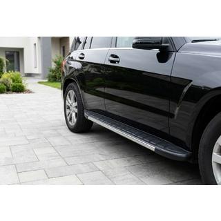 Sānu pakāpieni Duru (2 gab., alumīnijs) Mercedes GLK class X204 2008–2015 foto 1