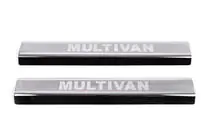 Volkswagen T5 Multivan 2003–2010 VIP sliekšņu uzlikas (2 gab., tērauds) foto 2