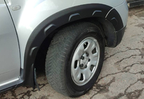 Renault Duster 2008–2017 Riteņu arku paplašinātāji ar izvirzījumiem (8 gab., ABS) DDU - Ukraina foto 11