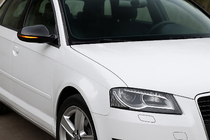 Audi A5 2007–2015 Spoguļu uzlikas (2 gab., karbons) foto 1