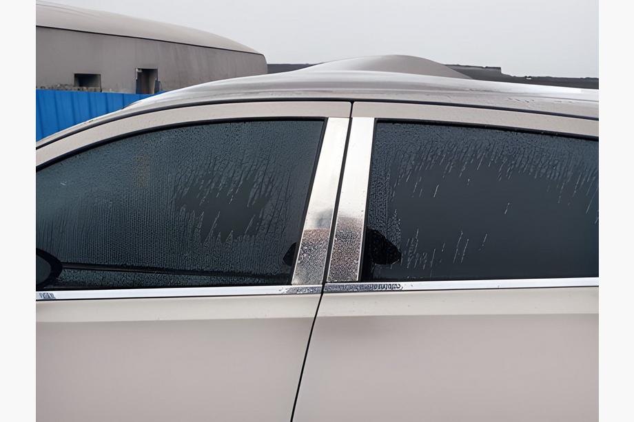 Nissan Qashqai 2010–2014 Hromētas durvju statņu uzlikas (4 gab., nerūsējošais tērauds) Carmos - turku teras Foto 3