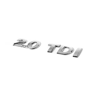 Emblēmas uzraksts 2.0 TDI foto 2