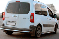 Citroen Berlingo 2008–2018 Aizmugurējais aizsargstienis (nerūsējošais tērauds) 51 mm foto 4