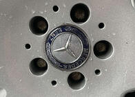 Mercedes-Benz Diska centrālās uzlikas 71/75 mm bez gredzena (4 gab., zilas V2) foto 1