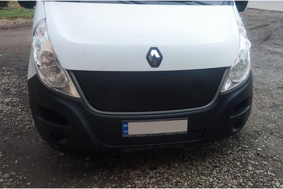Renault Master 2011–2023 Ziemas radiatora režģis (2010-2014, augšējais) Glancēta Image