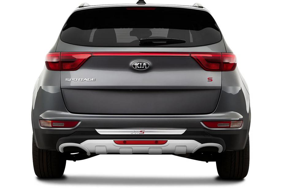Kia Sportage 2015–2021 Aizmugurējā difuzora uzlika V1 2015-2019 (plastmasa) Image