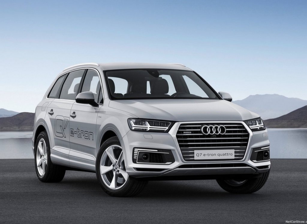 Hibrīdā Audi Q7 e-Tron ar dīzeļdzinēju apskats