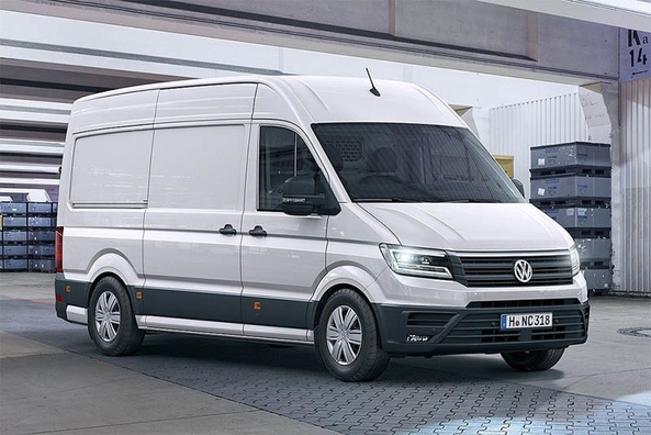 Volkswagen Crafter komerctransporta apskats