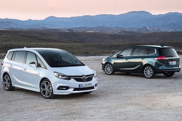 Jaunās paaudzes Opel Zafira minivena apskats