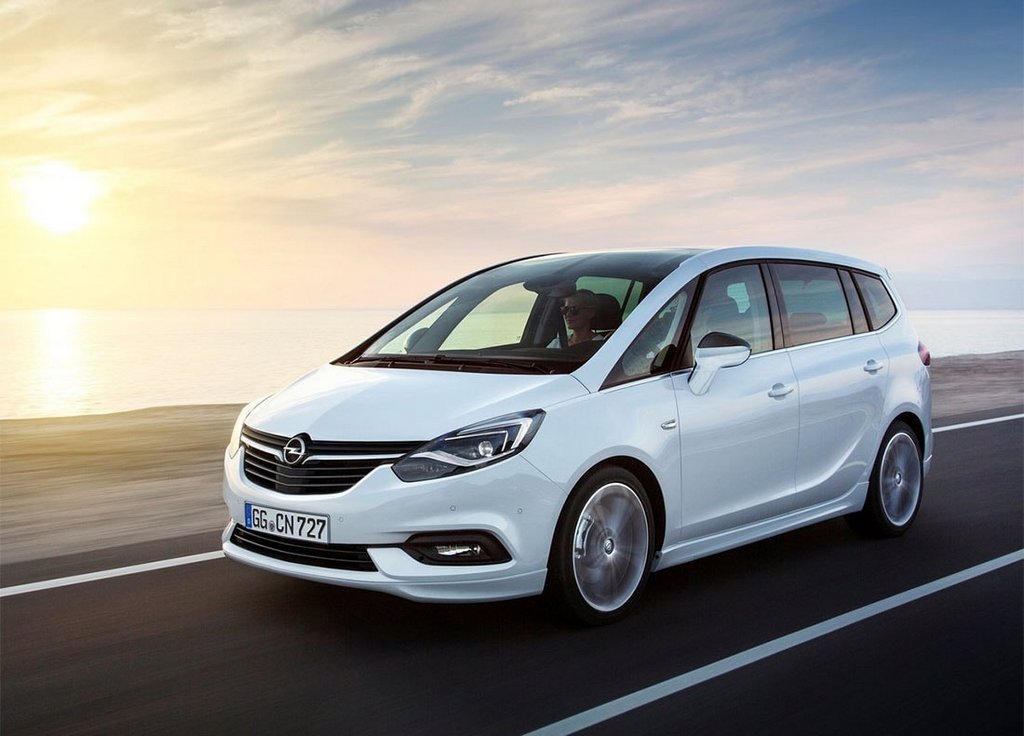 Jaunās paaudzes Opel Zafira minivena apskats