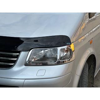 Priekšējo lukturu dekoratīvās uzlikas (2 gab., nerūsējošais tērauds) Volkswagen T5 Caravelle 2004–2010 foto 3