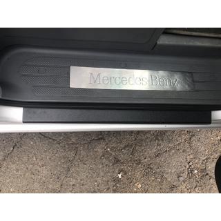 Sliekšņu uzlikas DDU matētas (2 gab., plastmasa) Mercedes Viano 2004–2014 foto 2
