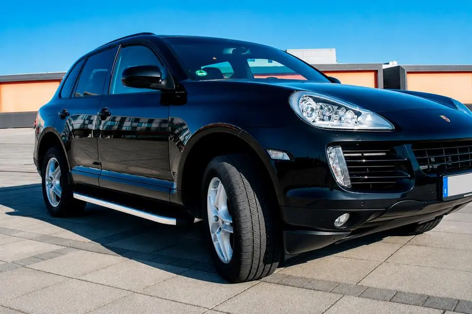 Porsche Cayenne 2003–2010 Sānu pakāpieni BlackLine (2 gab., alumīnijs) Image