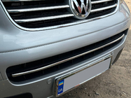 Volkswagen T5 Caravelle 2004–2010 Bampera režģa uzlika (nerūsējošais tērauds) foto 1