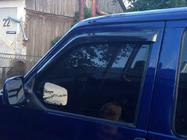Volkswagen T4 Transporter 1990–2003 Logu vēja deflektori (2 gab., DDU) foto 5