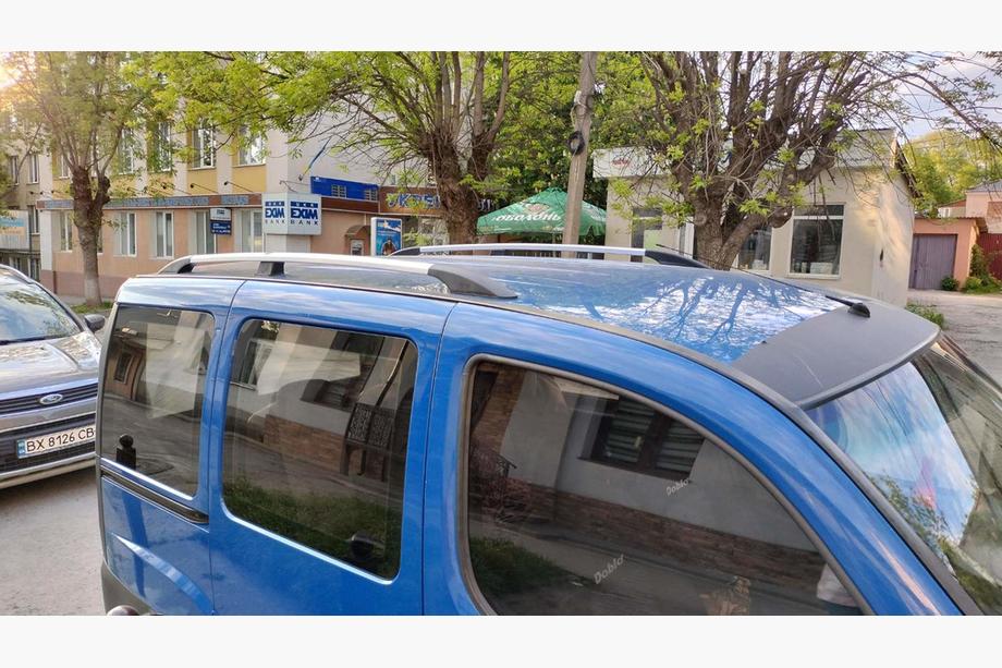 Fiat Doblo I 2005–2010 Hromēti jumta reliņi Foto 3